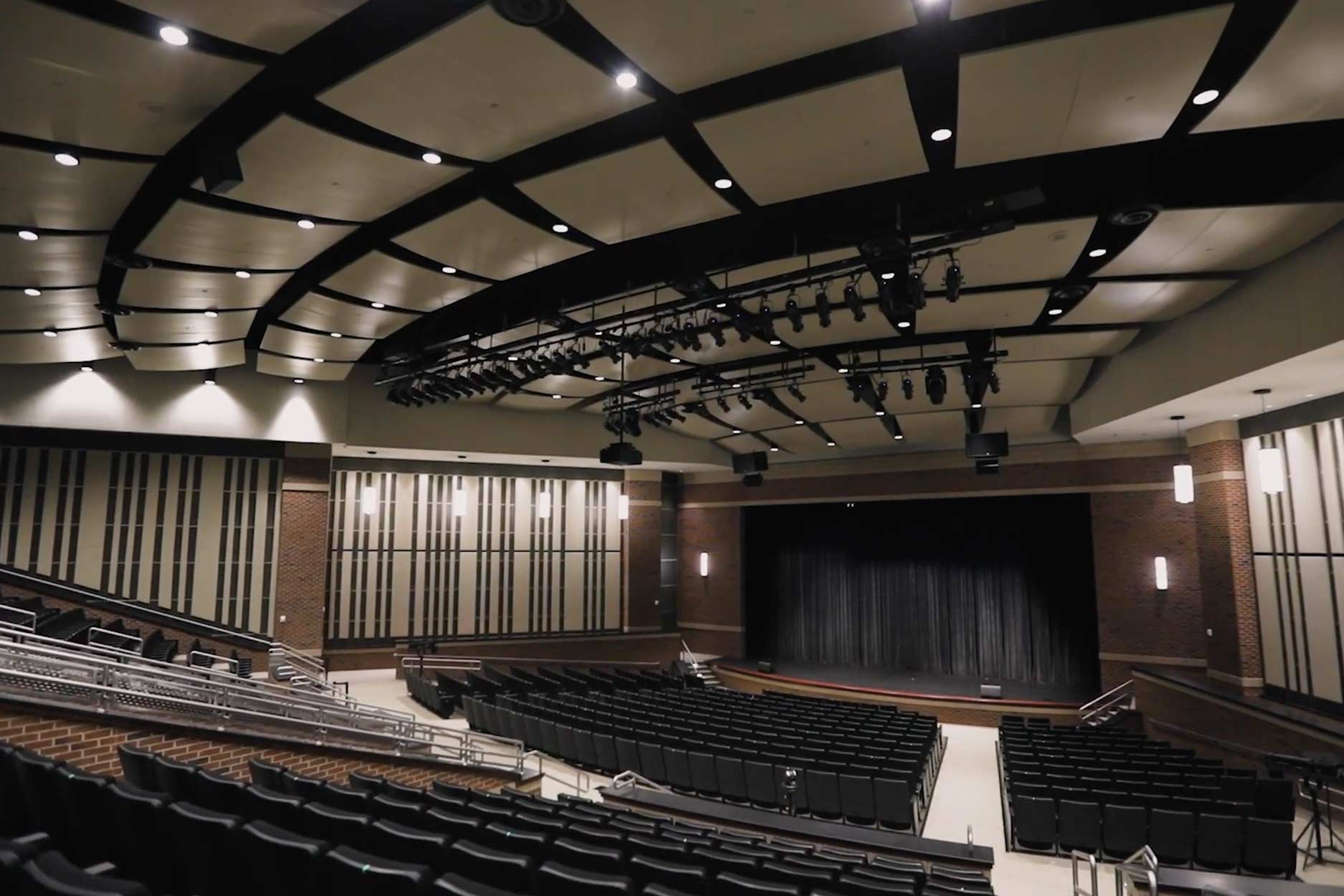 Danley Sound Labs Buford performance arts centre install